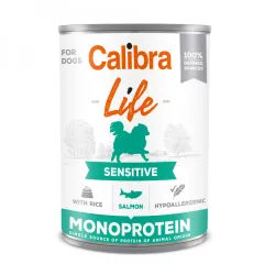 Calibra Dog Life Adult Sensitive Łosoś z ryżem 400g