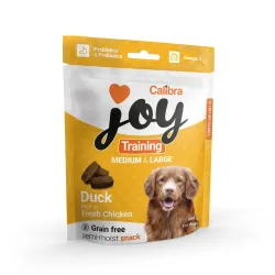 Calibra Joy Dog Training Medium Large Kaczka, kurczak 300g