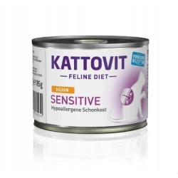 KATTOVIT SENSITIVE KURCZAK 185G