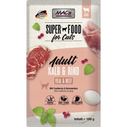 MAC's Cat cielęcina, wołowina 100g