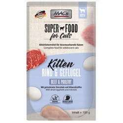 MAC's Cat Kitten wołowina, drób 100g