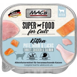 MAC's Kitten tacka indyk, kurczak, łosoś 100g