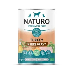 Naturo Grain Free Adult Indyk w sosie 390g
