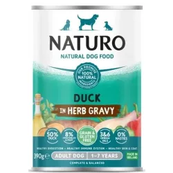 Naturo Grain Free Adult Kaczka w sosie 390g