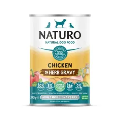Naturo Grain Free Adult Kurczak w sosie 390g Naturo Grain Free Adult Kurczak w sosie 390g