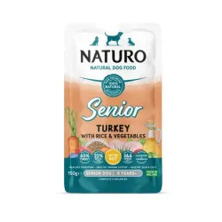 Naturo Mini Senior Grain Free Indyk 150g