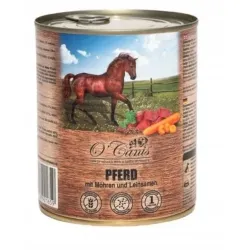 OCanis Konina z warzywami i siemieniem lnianym 800g