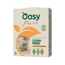 Oasy Mineral Pure żwirek dla kota CLEAN PAWS 6L