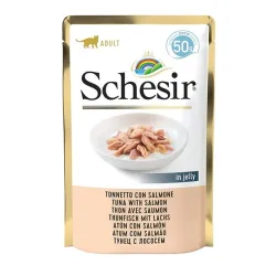 Schesir Cat Tuńczyk z Łososiem 50g