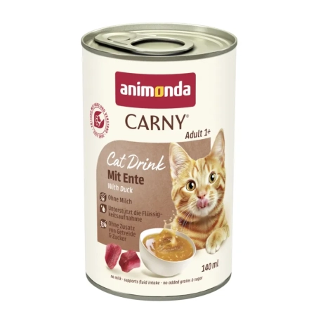 ANIMONDA Carny Cat Drink Kaczka 140ml