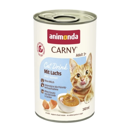 ANIMONDA Carny Cat Drink Łosoś 140ml