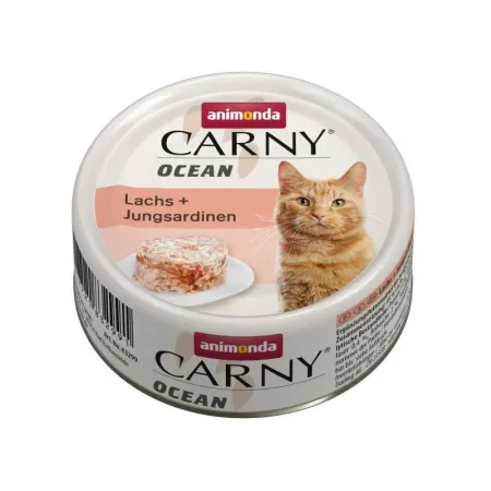 ANIMONDA Carny Ocean Cat łosoś, młode sardynki 80g
