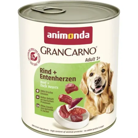 ANIMONDA GranCarno Adult wołowina i kacze serca 800g