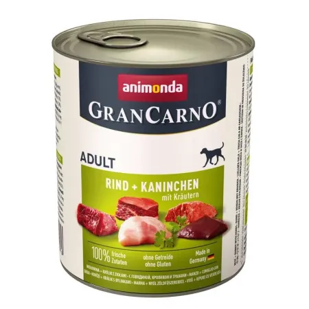 ANIMONDA GranCarno Adult wołowina, królik i zioła 800g