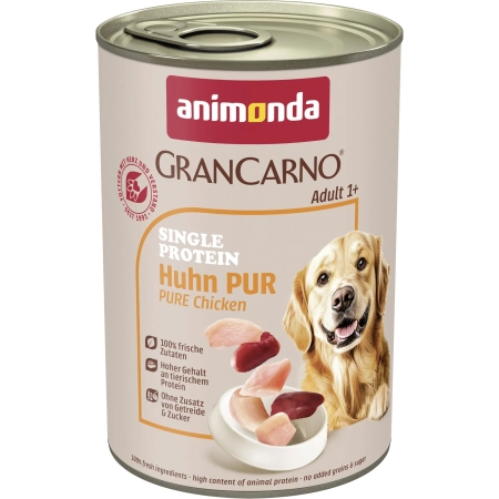 ANIMONDA GranCarno Single Protein kurczak 400g