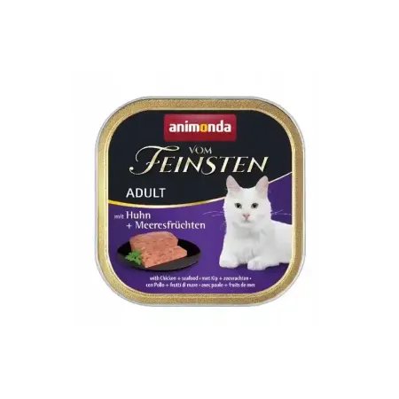 ANIMONDA Vom Feinsten Cat kurczak z owocami morza 100g