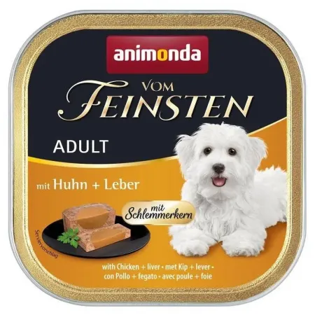ANIMONDA Vom Feinsten Dog kurczak i wątróbka w sosie 150g