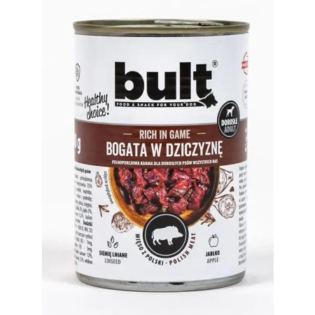 BULT Puszka bogata w dziczyznę 400g