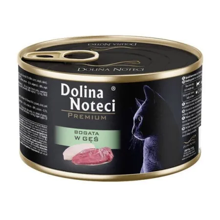 Dolina Noteci Premium bogata w GĘŚ karma mokra dla kota 185g