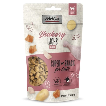 MAC's Cat Shakery Snack Łosoś 60g