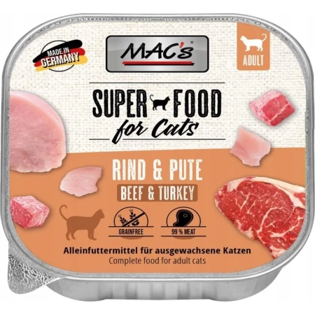 MAC's Cat tacka wołowina, indyk 100g