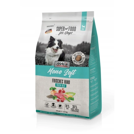 MAC's Dog Soft Mono wołowina 1,5kg