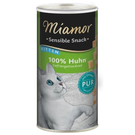 MIAMOR SENSIBLE SNACK KITTEN KURCZAK 30G