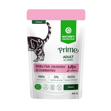 Nature's Protection Cat Urinary biała ryba 85g