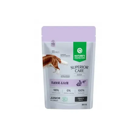 Natures Protection Superior Care Junior Królik z krylem 85g