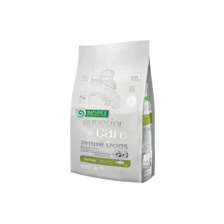 Natures Protection White Dogs GF Junior Small Biała ryba 1,5kg