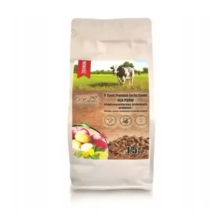 OCanis Premium Wołowina z prosem, ziemniakami i burakiem 1,5kg
