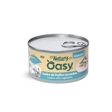 Oasy Natury Cooking Broth Sardynki z warzywami 85g