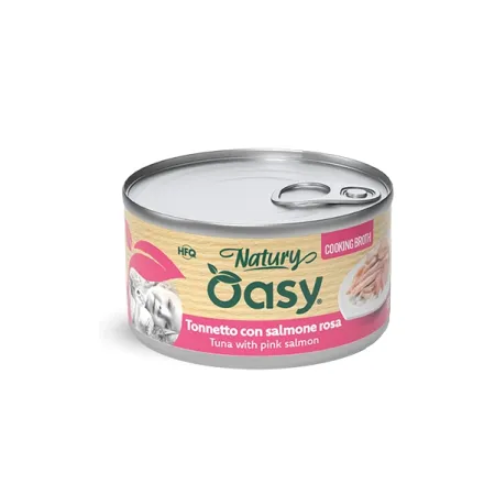 Oasy Natury Cooking Broth Tuńczyk, różowy łosoś 85g