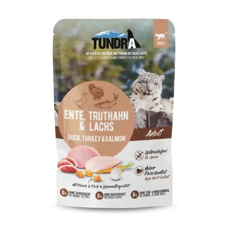 Tundra Cat Kaczka, Indyk, Łosoś 85g
