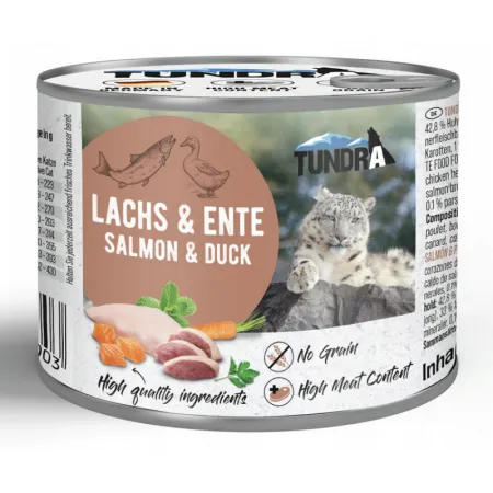 Tundra Cat Łosoś, kaczka 200g