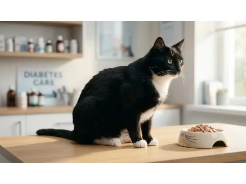 Cukrzyca u kota - objawy, dieta